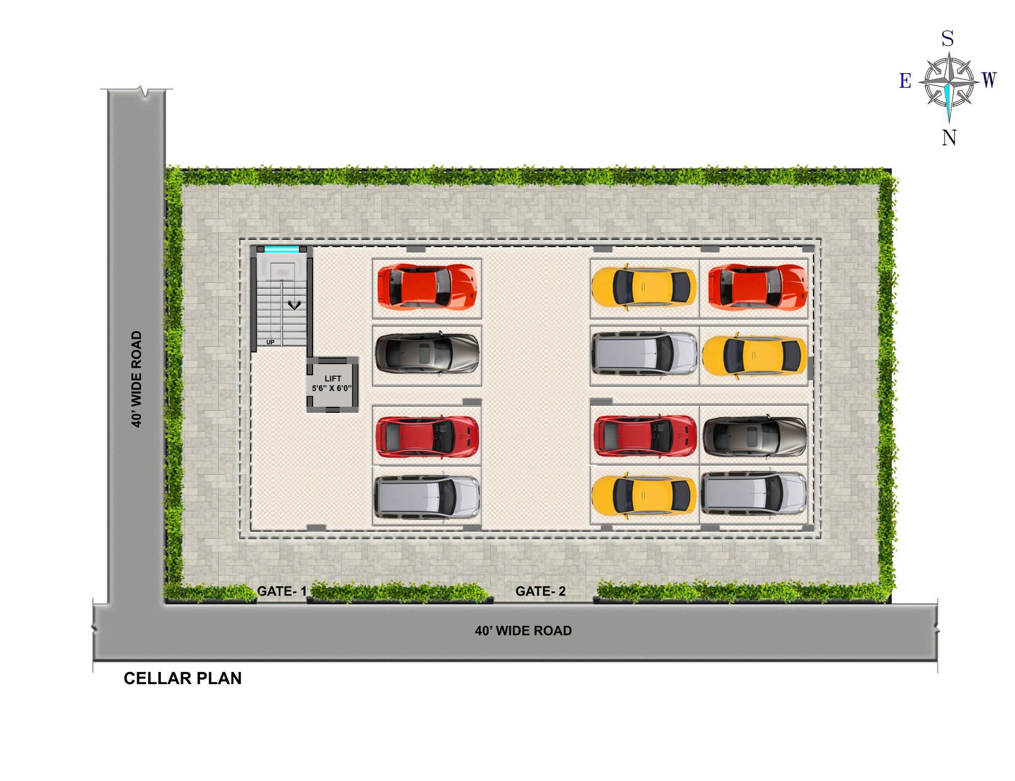 Cellar Parking Plan