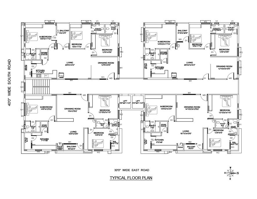 Typical Floor Plan