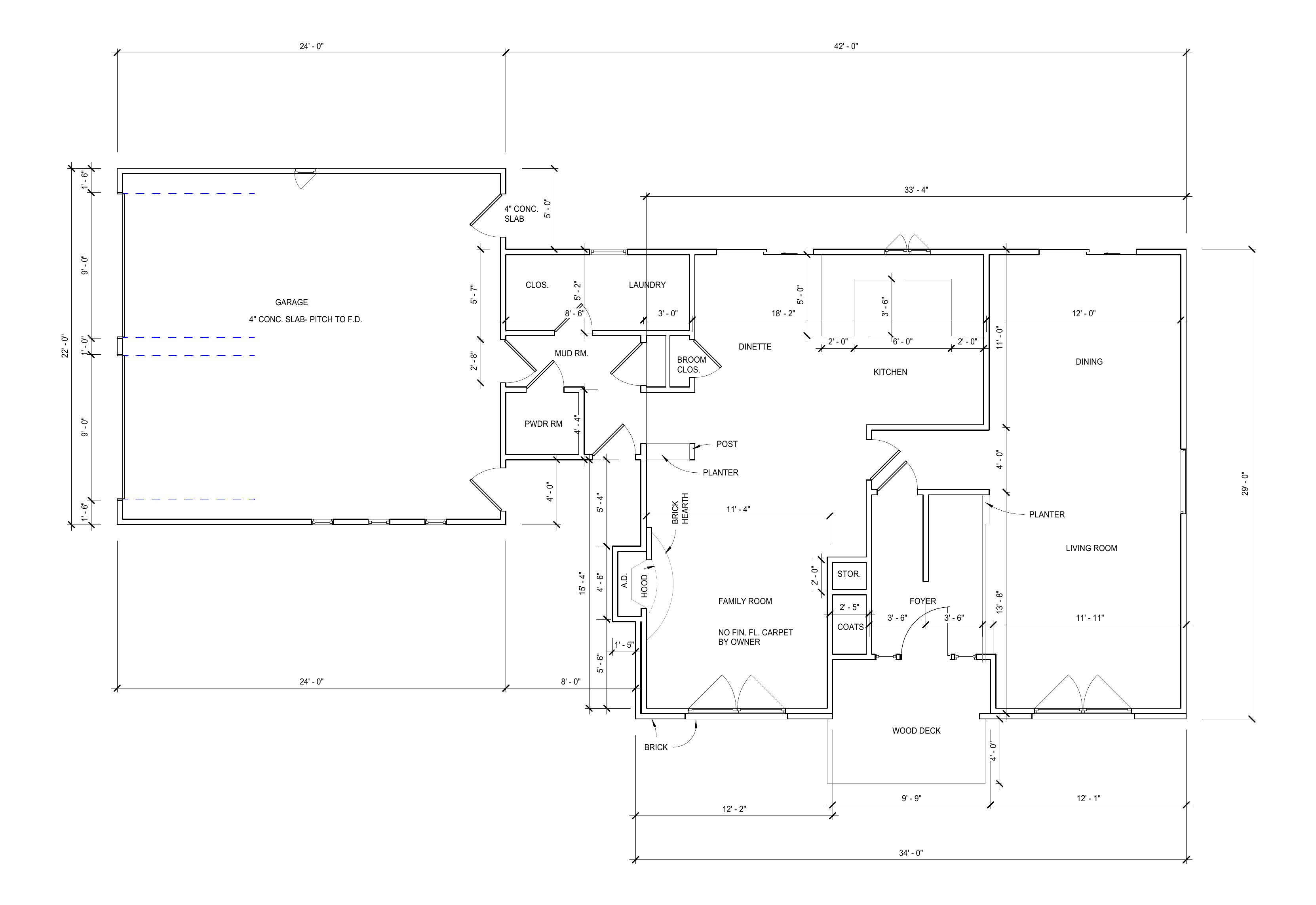 First Floor Plan redrawn