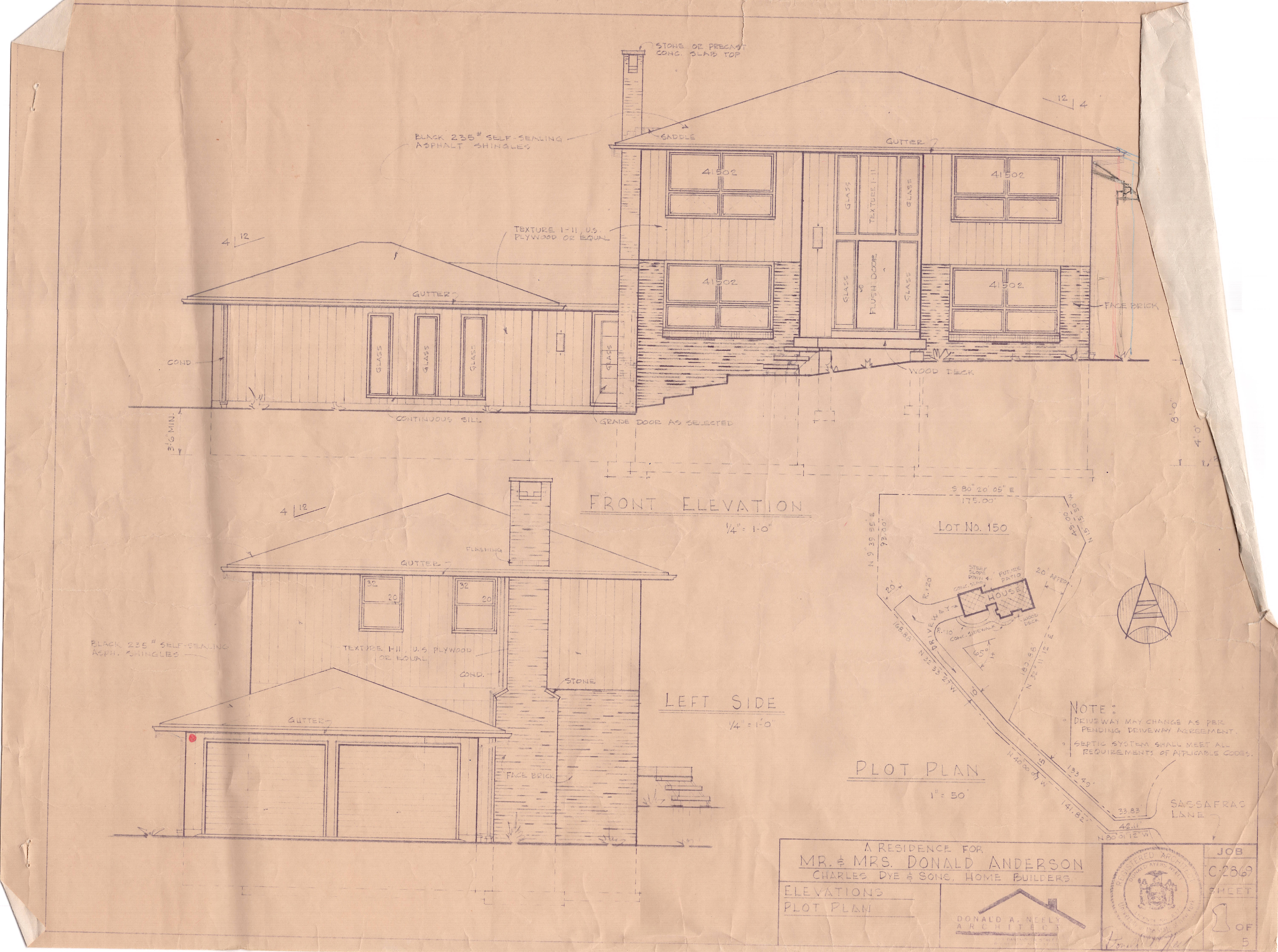 Original Front Elevation