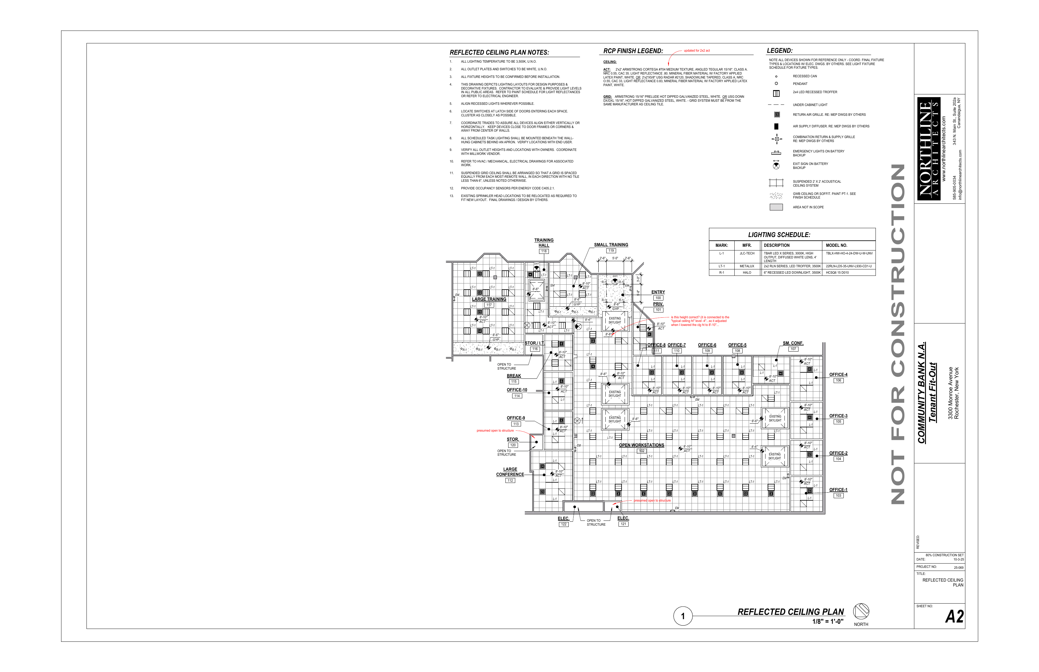 A2 Reflected Ceiling Plan